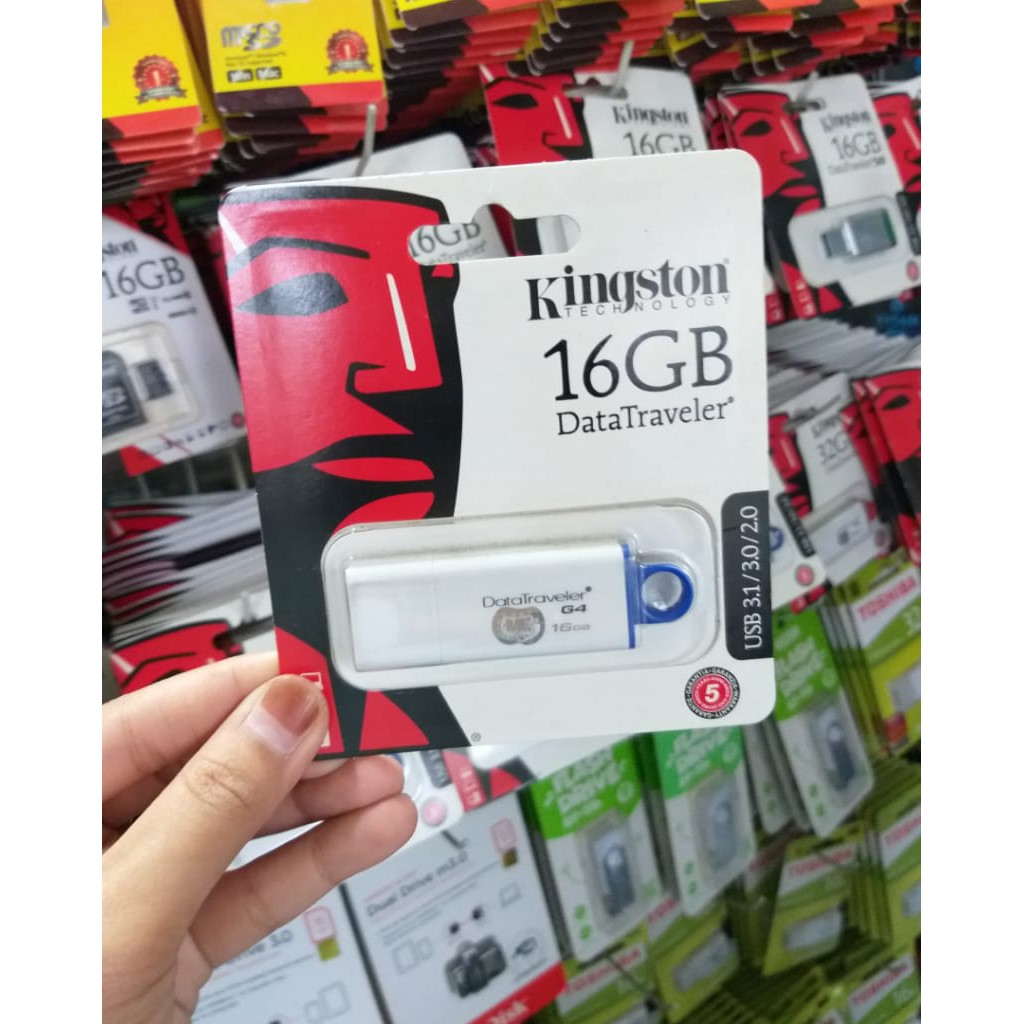 Flashdisk Kingston 16 GB/ Flash Disk /Flash Drive Kingston 16 GB