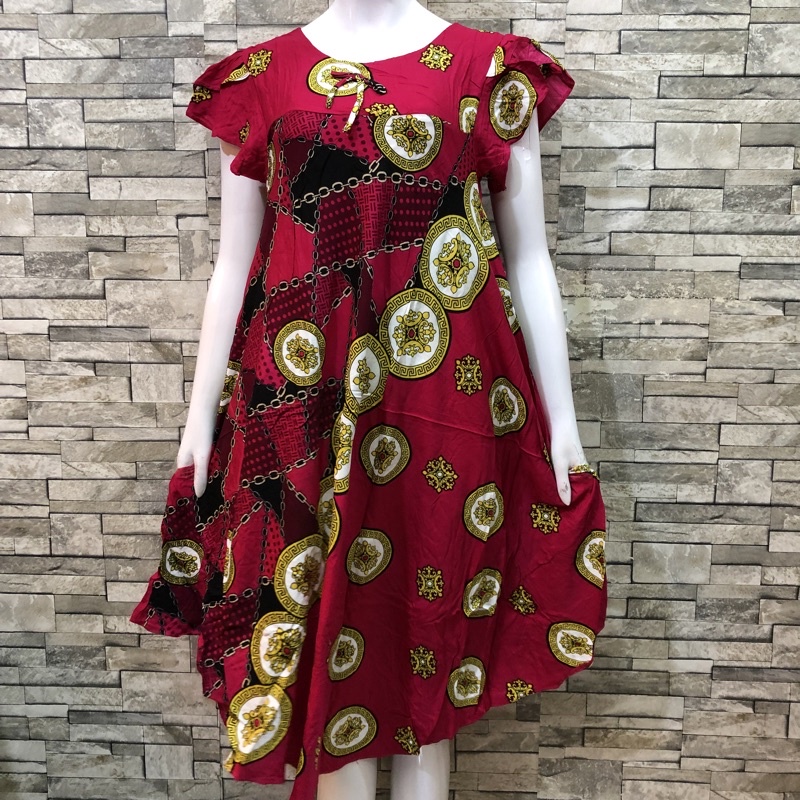 DASTER KLOK GAJAH PUTIH TANGAN DAUN | DASTER BATIK BALI-4
