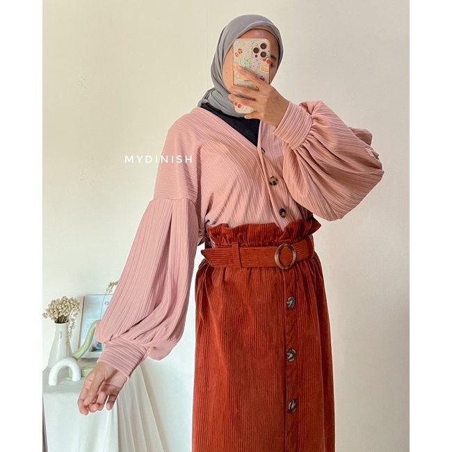 Anya bubble cardy - Cardigan Wanita Terbaru