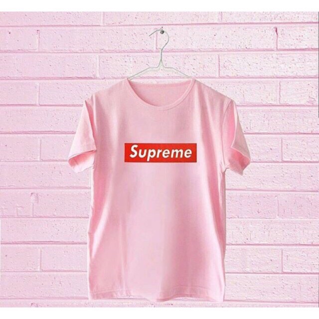 supreme shirt pink