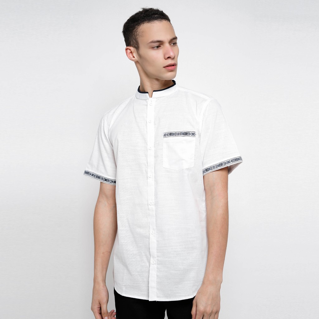 Baju Kemeja Koko Muslim Pria Cressida - RMHS.MH513P DAILYDOTS