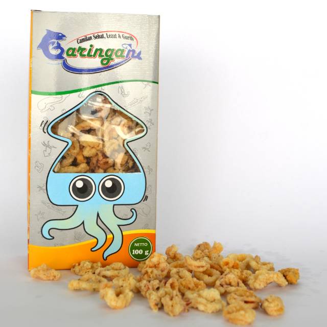 

cumi crispy-sotong crispy-original tanpa pengawet,camilan sehat,bergizi