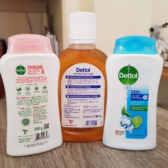 PAKET DETTOL CAIR MIX soap, hand sanitizer