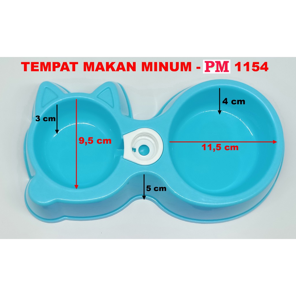 Tempat Makan Minum Hewan Double PM1154