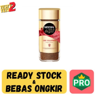 

Nescafe Gold Origins Freeze Dried Arabica Coffee Cap Colombia 100g