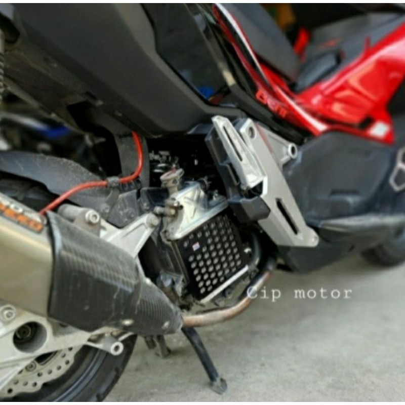 cover radiator cnc Adv Pcx Vario 150 sarang lebah HRC