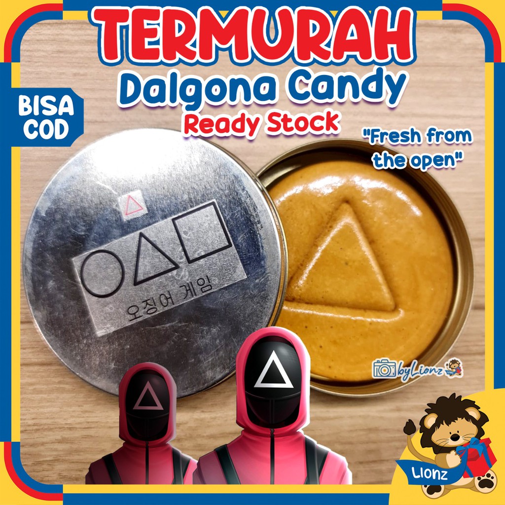 dalgona candy / permen sekuid game by kadokado
