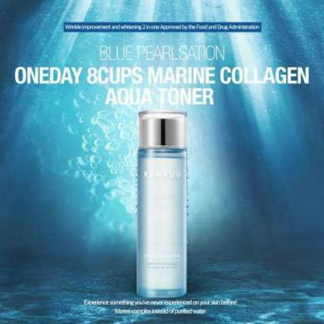Klavuu Blue Pearsation Collagen Toner