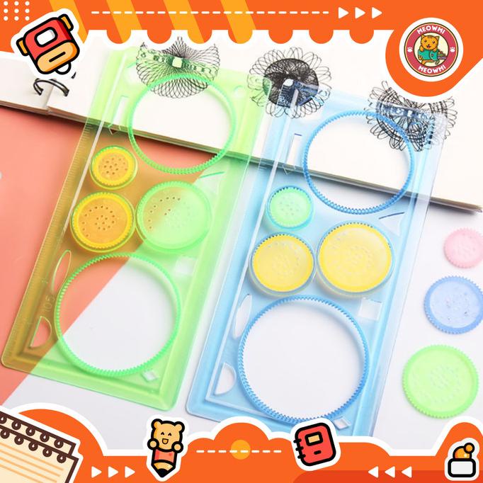 

Termantab] Penggaris Spirograph Geometri Bunga Putar Kreatif RL0019