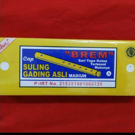 

brem suling gading asli madiun