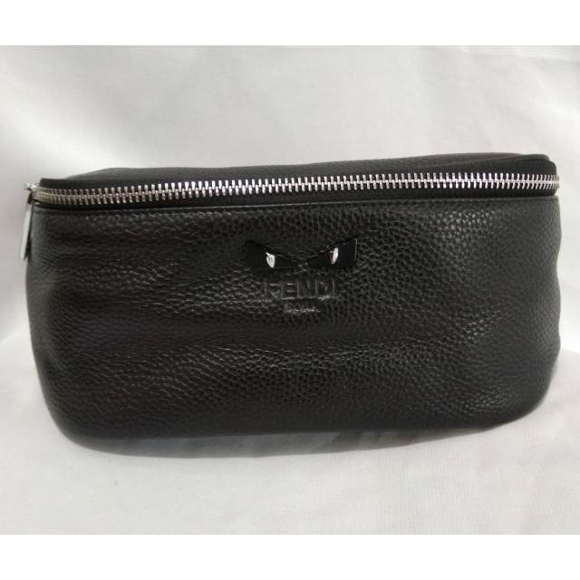 WAIST BAG TAS PINGGANG FENDI KULIT ASLI