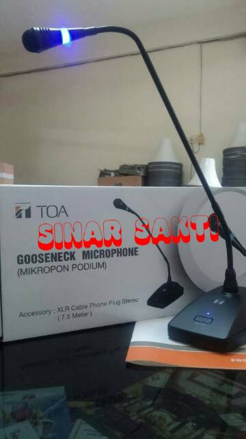 PROMO MIC PODIUM/GOOSENECK TOA ZM 380 AS ( ORIGINAL )