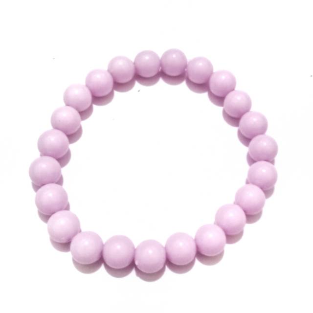 Candy Pastel Beads Bracelet Gelang Handmade Elastis Elastic