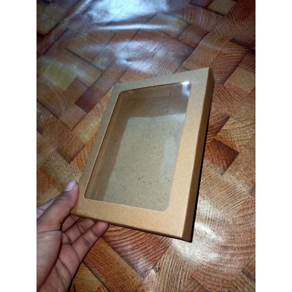 Box Kertas Craft 16x12x2  Model Dus Odol Frame (Berjendela)