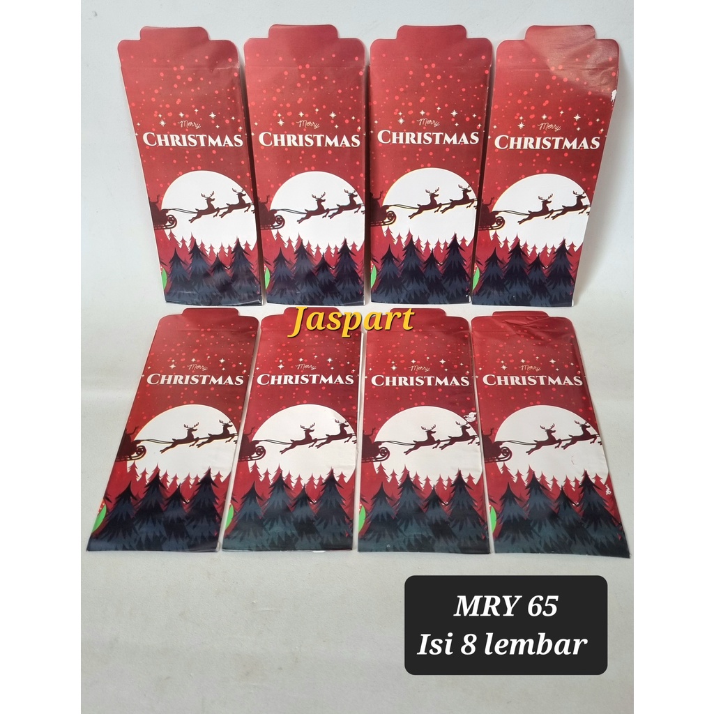 

ANGPAO NATAL ANGPAU MERRY CHRISTMAS HONGBAO AMPLOP NATAL UKURAN PANJANG MURAH MERIAH FREE ONGKIR READY