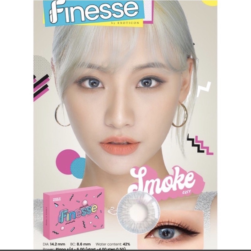 Softlens Finesse by Exoticon Minus (3,00 - 6,00) Dia 14,2mm