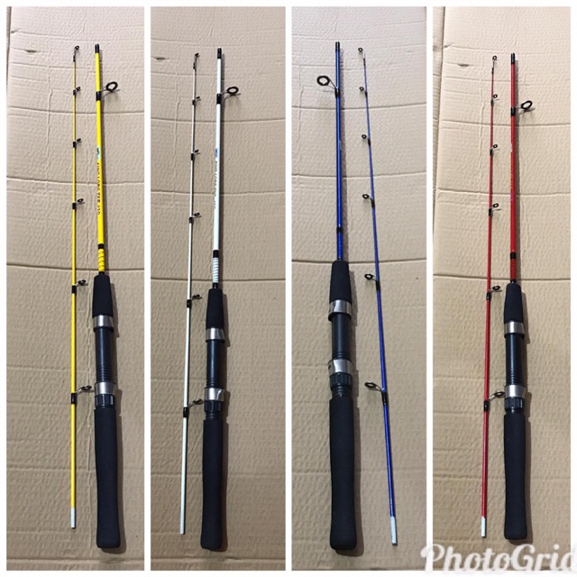 Joran Pancing Udang Murah Bahan Fiber 120cm Daido King Lobster Shopee Indonesia