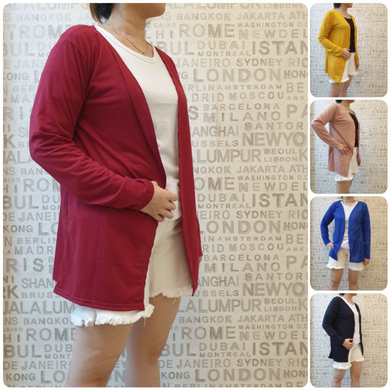 promo!!! cardigan XL tgn panjang dewasa