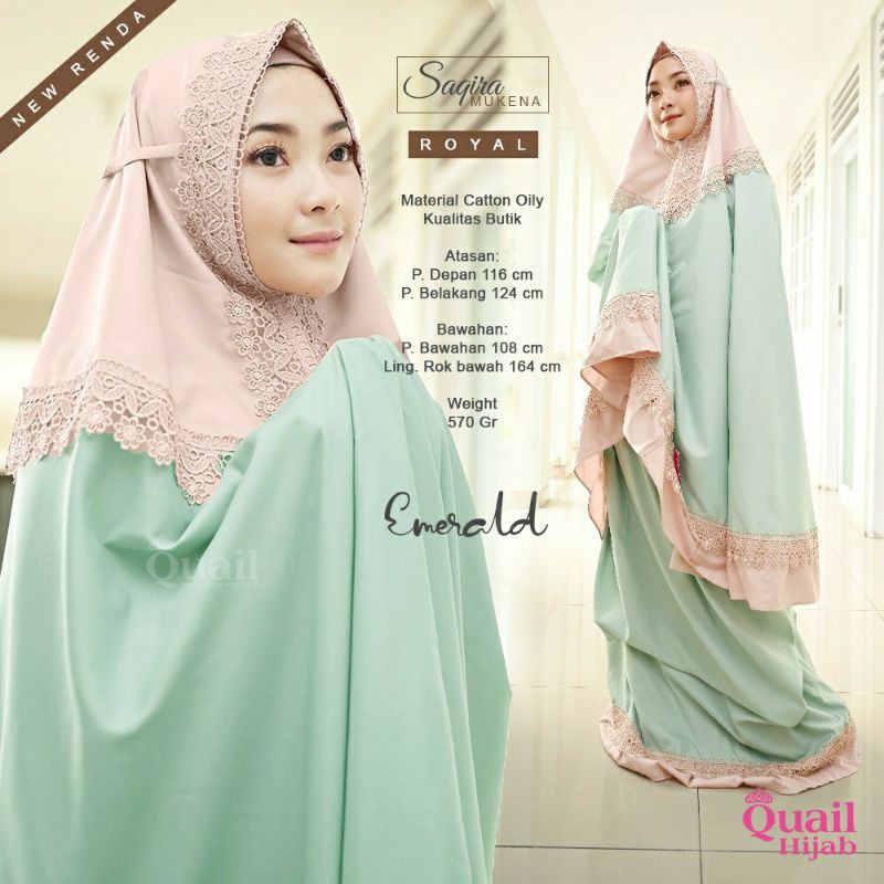 MUKENA SAQIRA New By QUAIL HIJAB