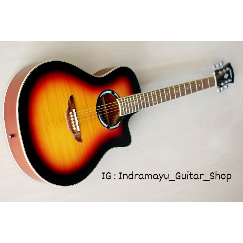Gitar Akustik Yamaha APX 500ii Custom ( BONUS LENGKAP ) FREE PACKING KAYU Handmade Murah High Qualit