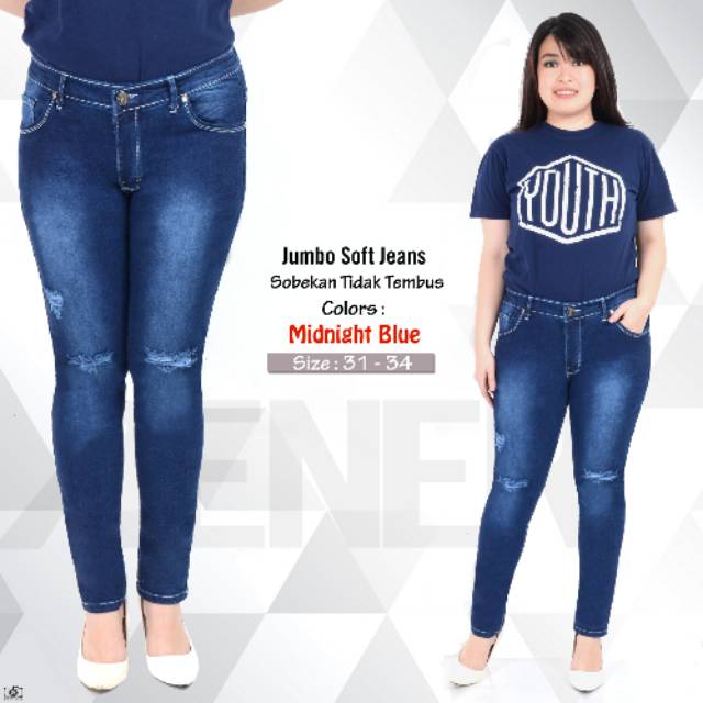 Khlove89 Celana panjang Ripped Sobek Tidak Tembus Jumbo Khlove89 Celana panjang Ripped Sobek Tidak Tembus Jumbo