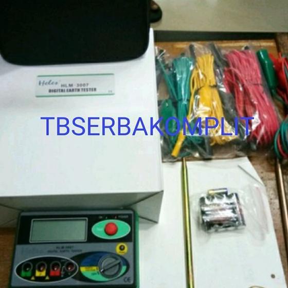 New Digital Earth Tester Hlm 3007 Earth Ground Grounding Tester Heles