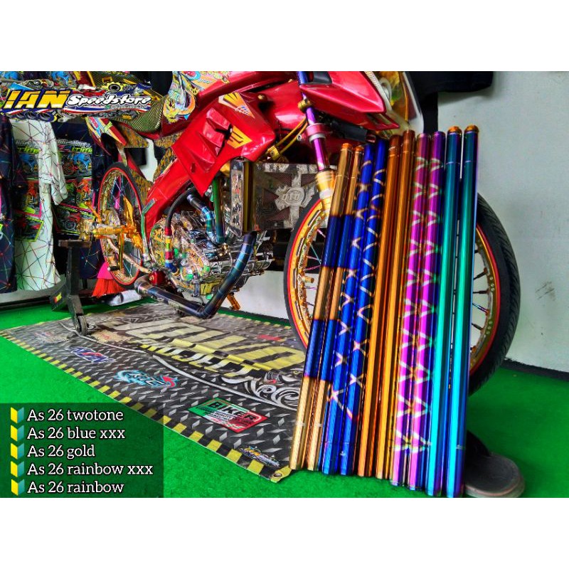 as 26 variasi, as shok depan variasi, as shock 26 variasi