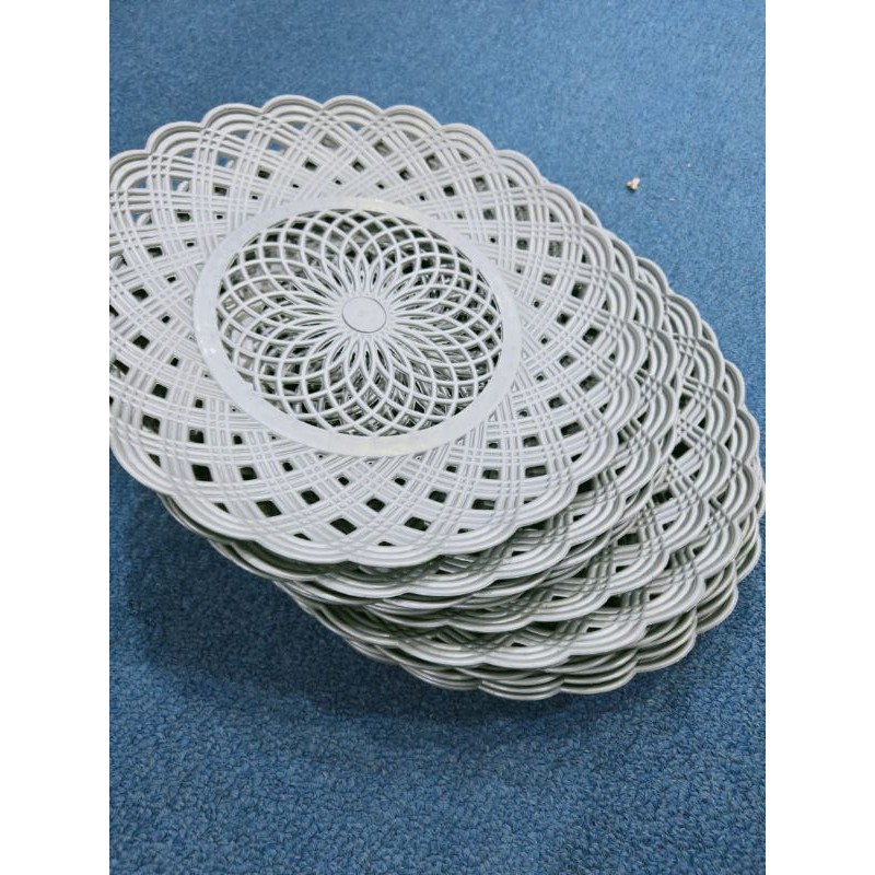 Piring anyam Plastik Lusinan