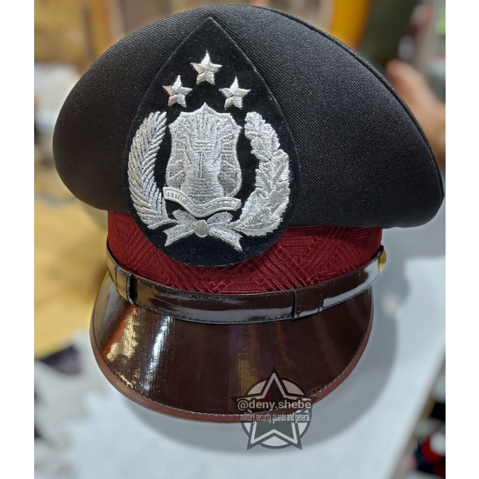 Topi pdu bintara polri