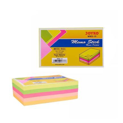 

Promo Joyko Memo Stick MMS-15 Post It MMS15 Sticky Notes Paper Kertas Tempel Terlaris