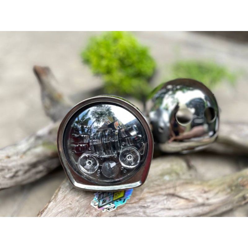 LAMPU DEPAN DAYMAKER 16 LED 5,75 INCH SET BATOK VANVAN PAKET DAYMAKER 16 LED 5,75 INCH SET BATOK VAN