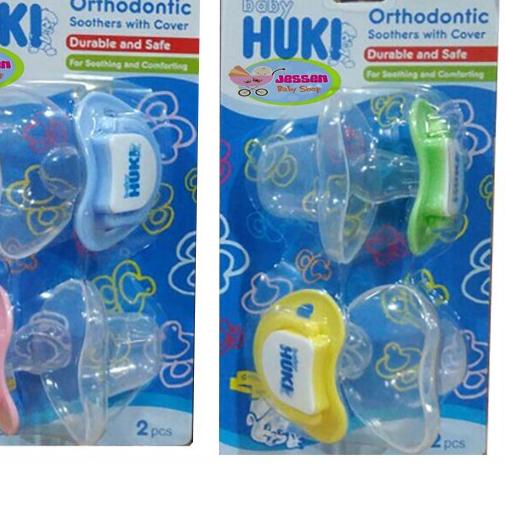 Empeng HUKI Baby Empeng Gepeng Orthodontic / HUKI Empeng Orthodontic
