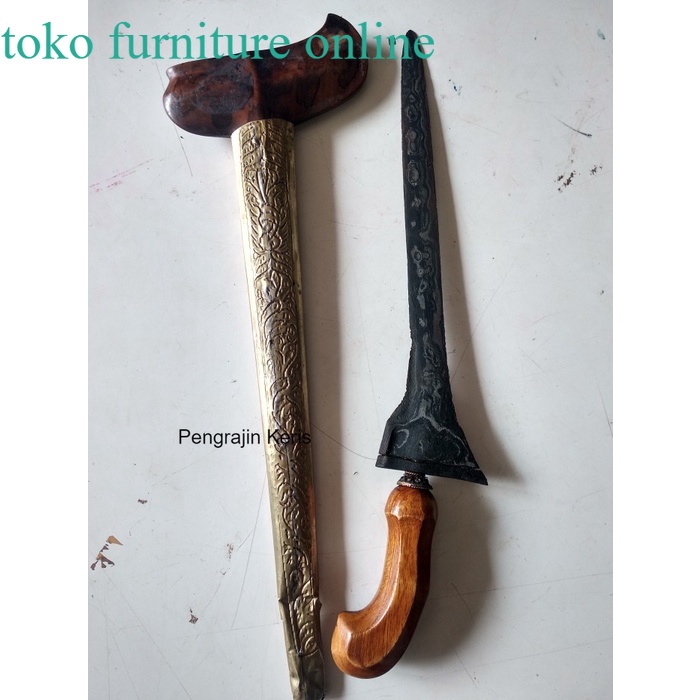 keris brojol original sepuh majapahit pamor byor asli temuan