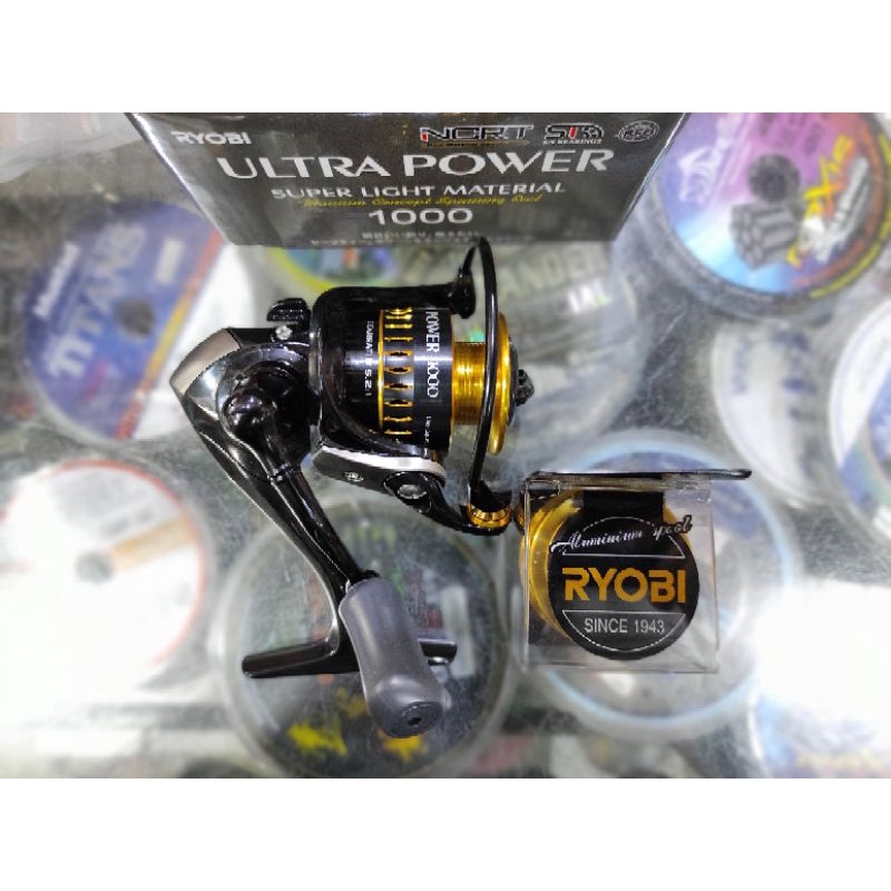 reel ryobi ultra power free spool 1000