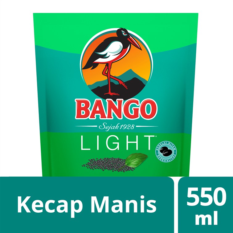 Bango Kecap Manis Light 550 Ml Shopee Indonesia