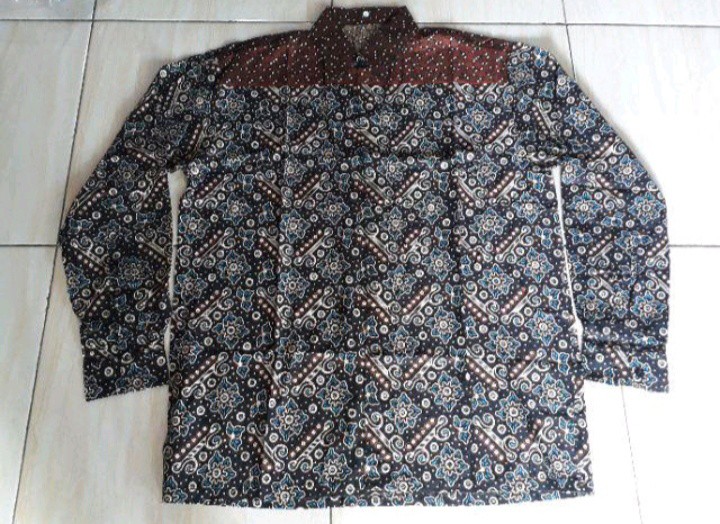 Baju Batik Couple Keluarga Sania Ruffle Ori Ndoro Jawi Terbaru