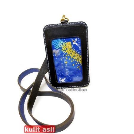 

iD card holder kulit asli - name tag kulit asli costum nama perusahaan dan photo G