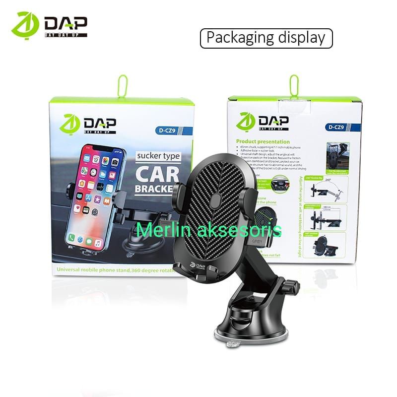 Universal Car Holder DAP  D-CZ9 360 Rotable For Smartphone Car Stand Holder