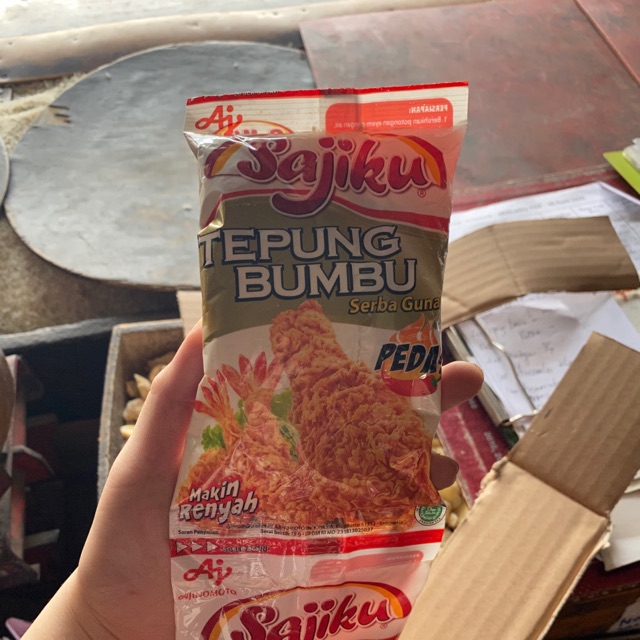 ECER TEPUNG SAJIKU PEDAS