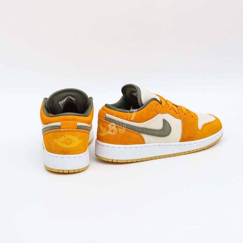 Air Jordan 1 Low Light Curry GS Women