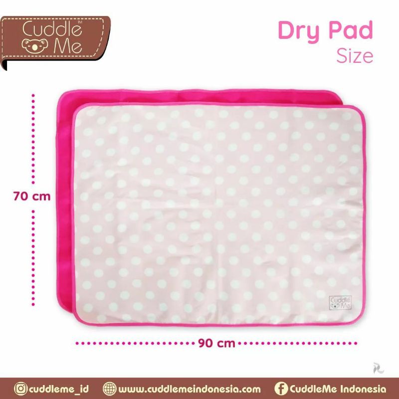 (PROMO) Paket Hemat Drypad + Training Pant CuddleMe | Perlak set ATP adjustable training pant