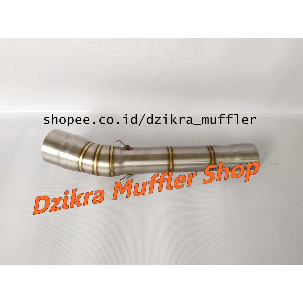 Pipa slip on / pipa sambungan stainless steel untuk motor Honda CBR 250 R CBR250R old thailand