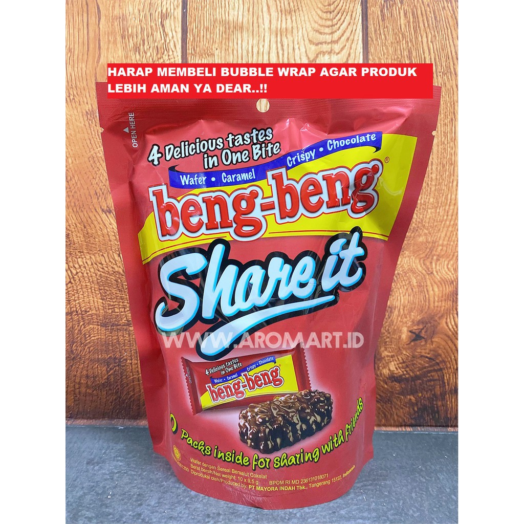 

Beng-Beng Share It Cokelat Coklat/ Coklat Beng Beng