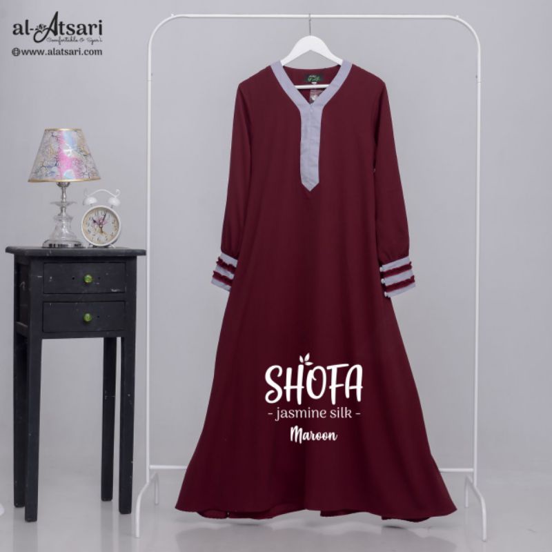 Gamis remaja dewasa Shofa Al Atsari