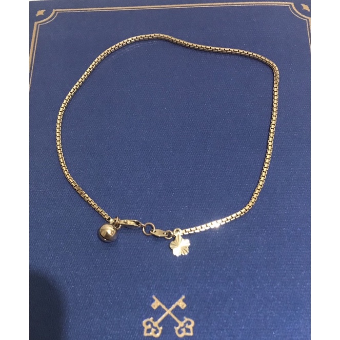 Gelang Kaki emas 700. Berat 5,17g