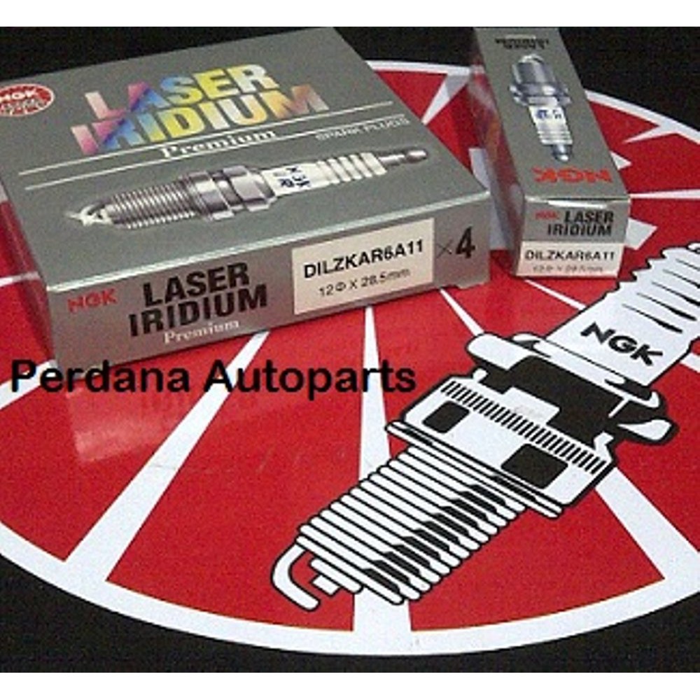 Busi Laser Iridium NGK DILZKAR6A-11 DILZKAR6A11 x1 fix