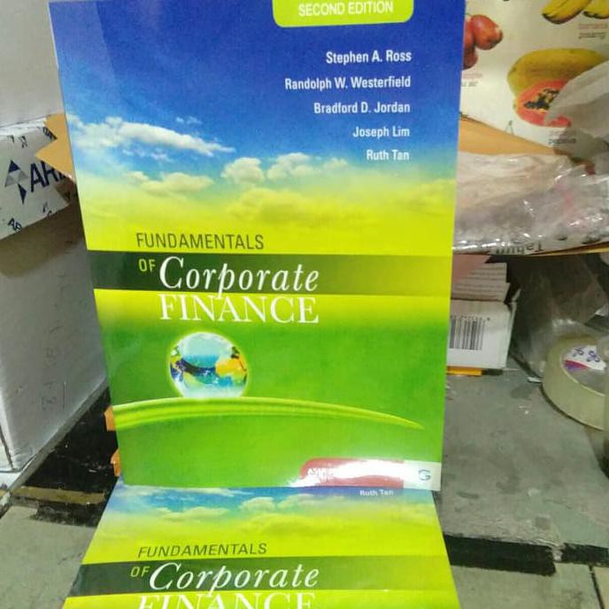 Fundamentals Of Corporate Finance 2 Asia Edition Ross