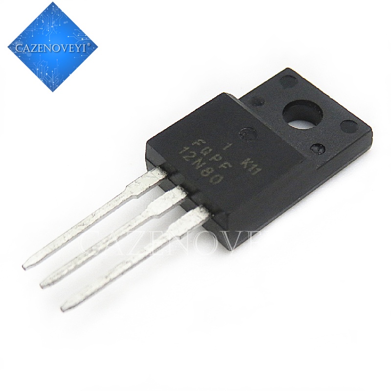 10pcs Ic Fqpf12N80C Fqpf12N80 12n80 Fqpf12N90 2n90 To-220F