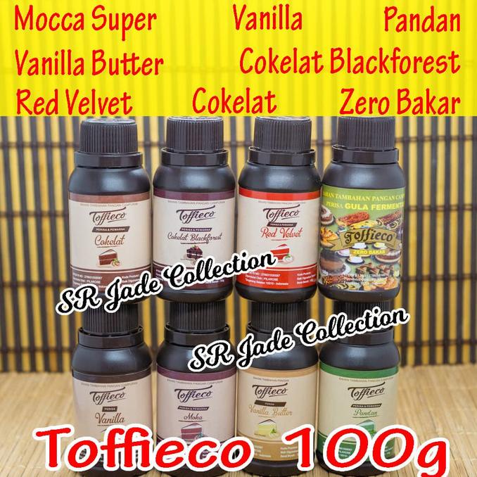 

Produk Unggulan] Toffieco Pasta 100 gr Tofieco Mocca Vanilla Butter Pandan Zero Bakar