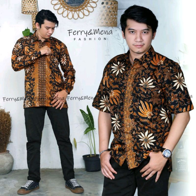 Kemeja Lengan Panjang VOL 2 Batik Kondangan  by tokozahra27